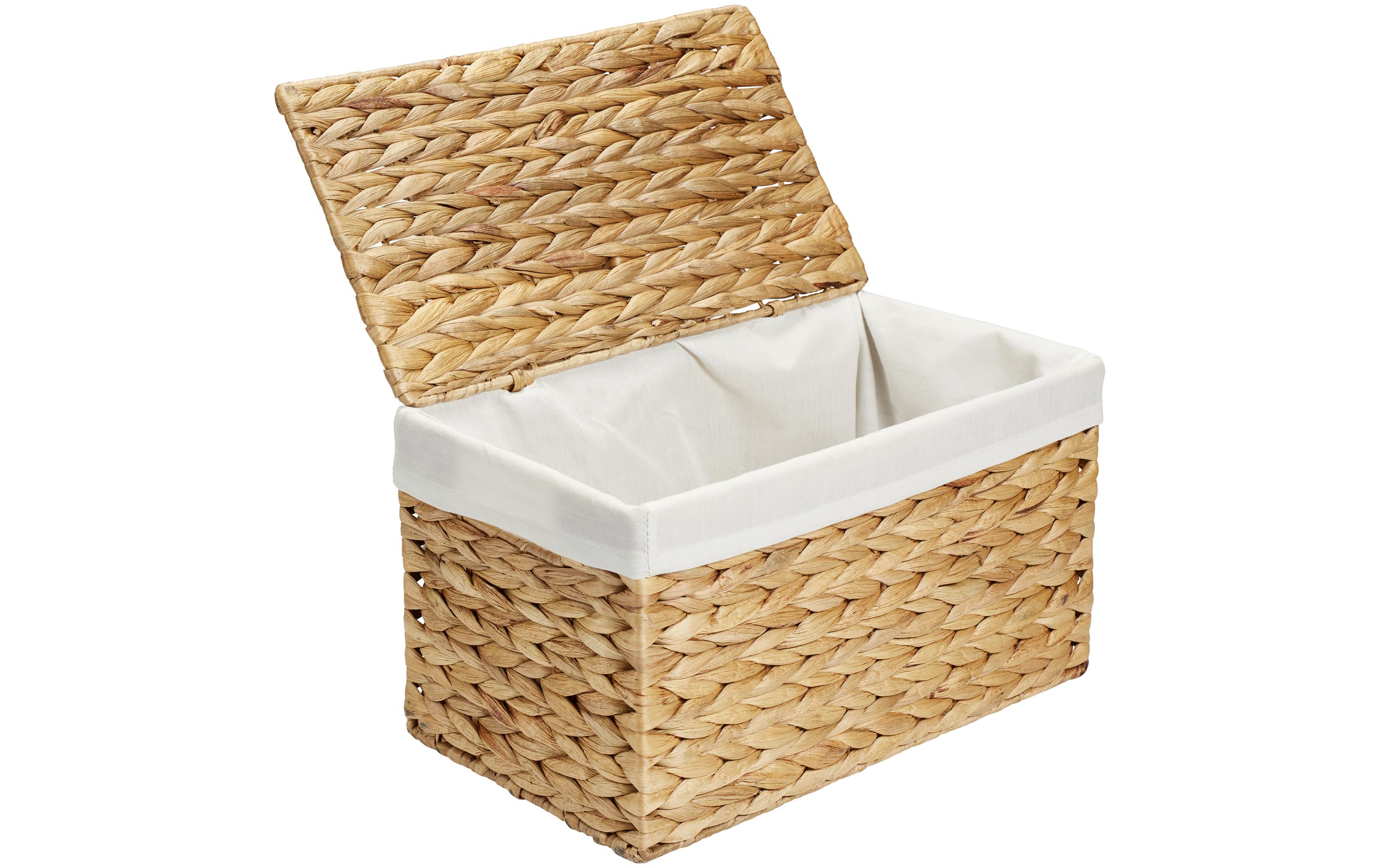 Aufbewahrungsbox Romance 35 x 20 x 20 cm, NatureAufbewahrungsbox mit Deckel