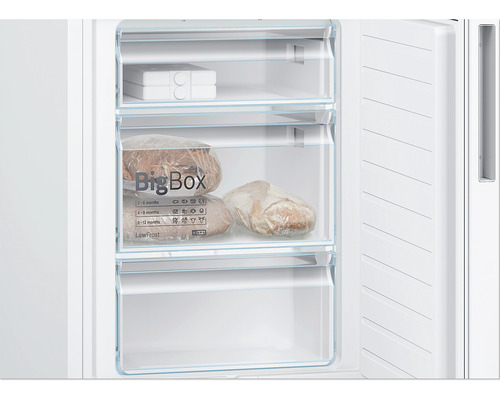 Bosch KGE39AWCA koel-vriescombinatie, afmetingen (B x H x D): 60 cm x 201 cm x 65 cm, koelgedeelte: 249 l, vriesgedeelte: 94 l