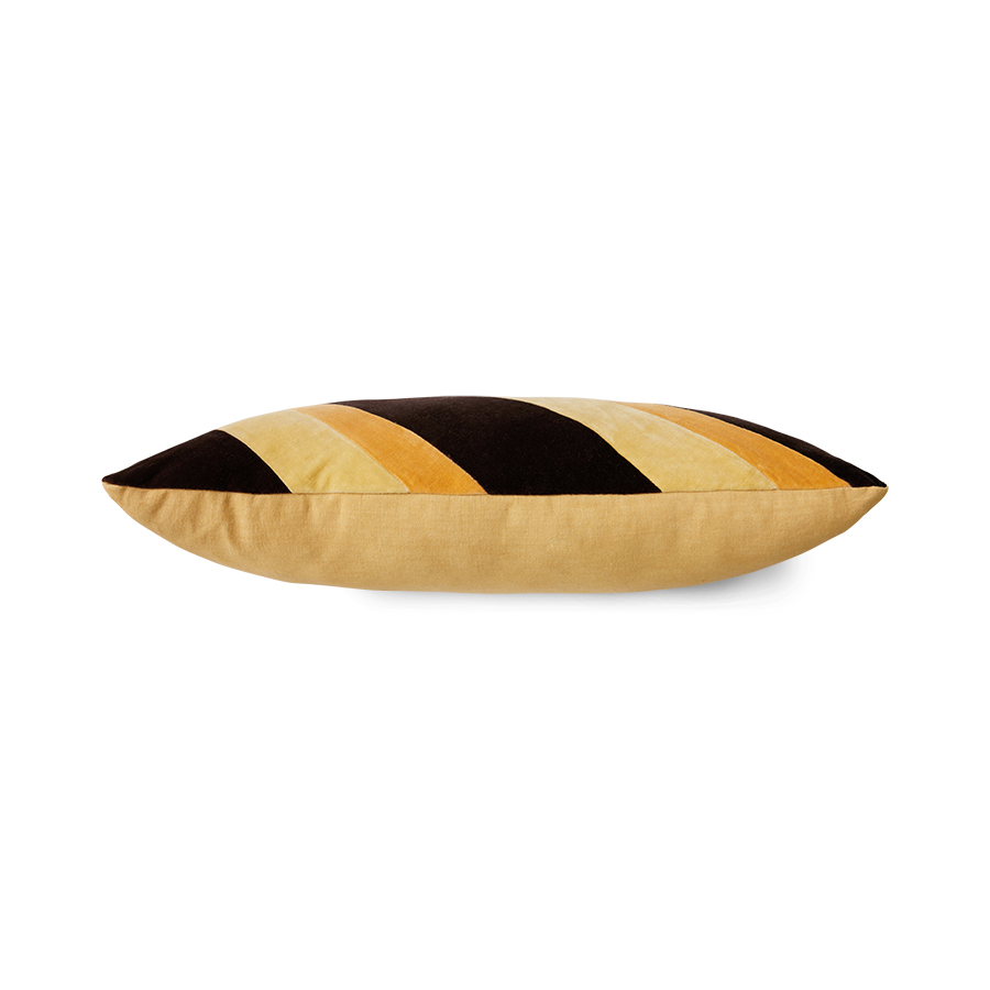 Sierkussen Striped velvet Fame 60x35 cm
