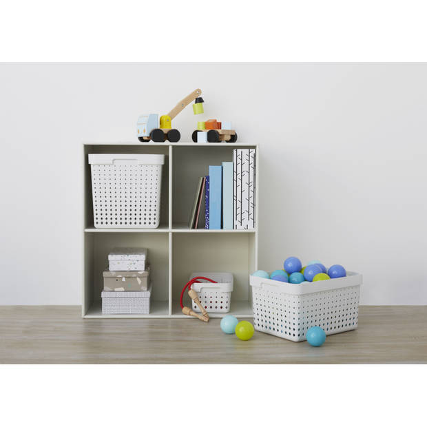 Seoul basket XL, Wit