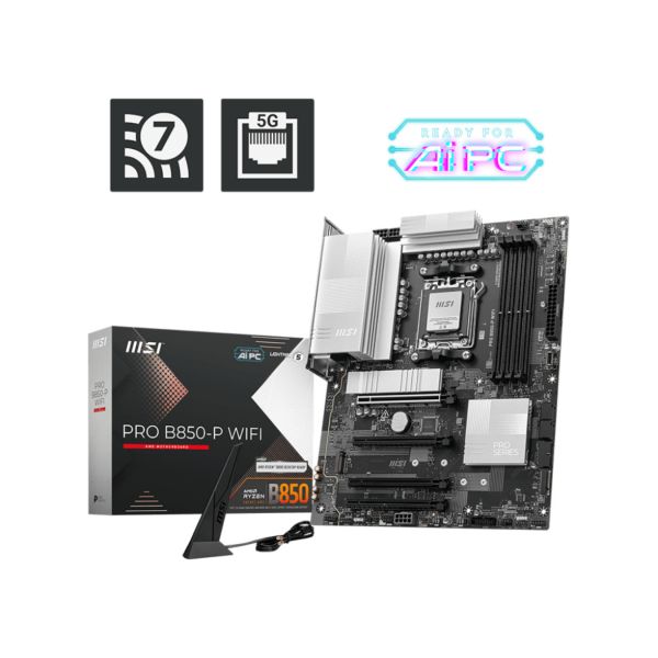 Motherboard MSI PRO B850-P WIFI - 911-7E56-06S