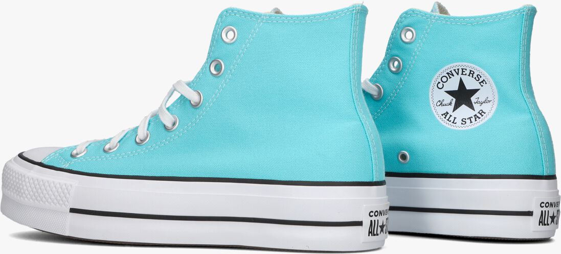 CONVERSE blauwe converse hoge sneaker chuck taylor all star lift