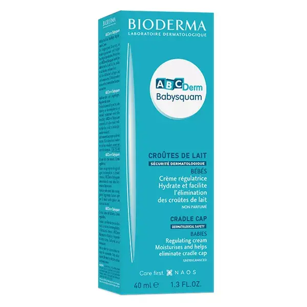 Creme Bioderma ABCDerm Babysquam para Crosta Láctea 40ml
