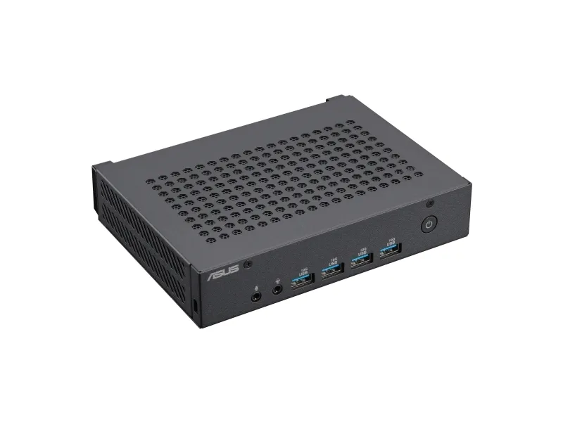 ASUS ExpertCenter PN43 - Barebone - mini PC 1 x N-series N97 / op til 3.6 GHz - RAM 0 GB - UHD Graphics - IEEE 802.11ax (Wi-Fi 6E), Bluetooth 5.3, Gigabit Ethernet, 2.5 Gigabit Ethernet - sort