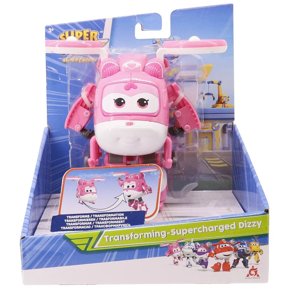 SUPER WINGS - FIGURINE TRANSFORMING SUPER CHARGE