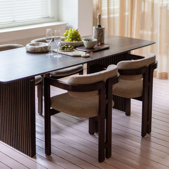 Eetkamerstoel Grace warm beige