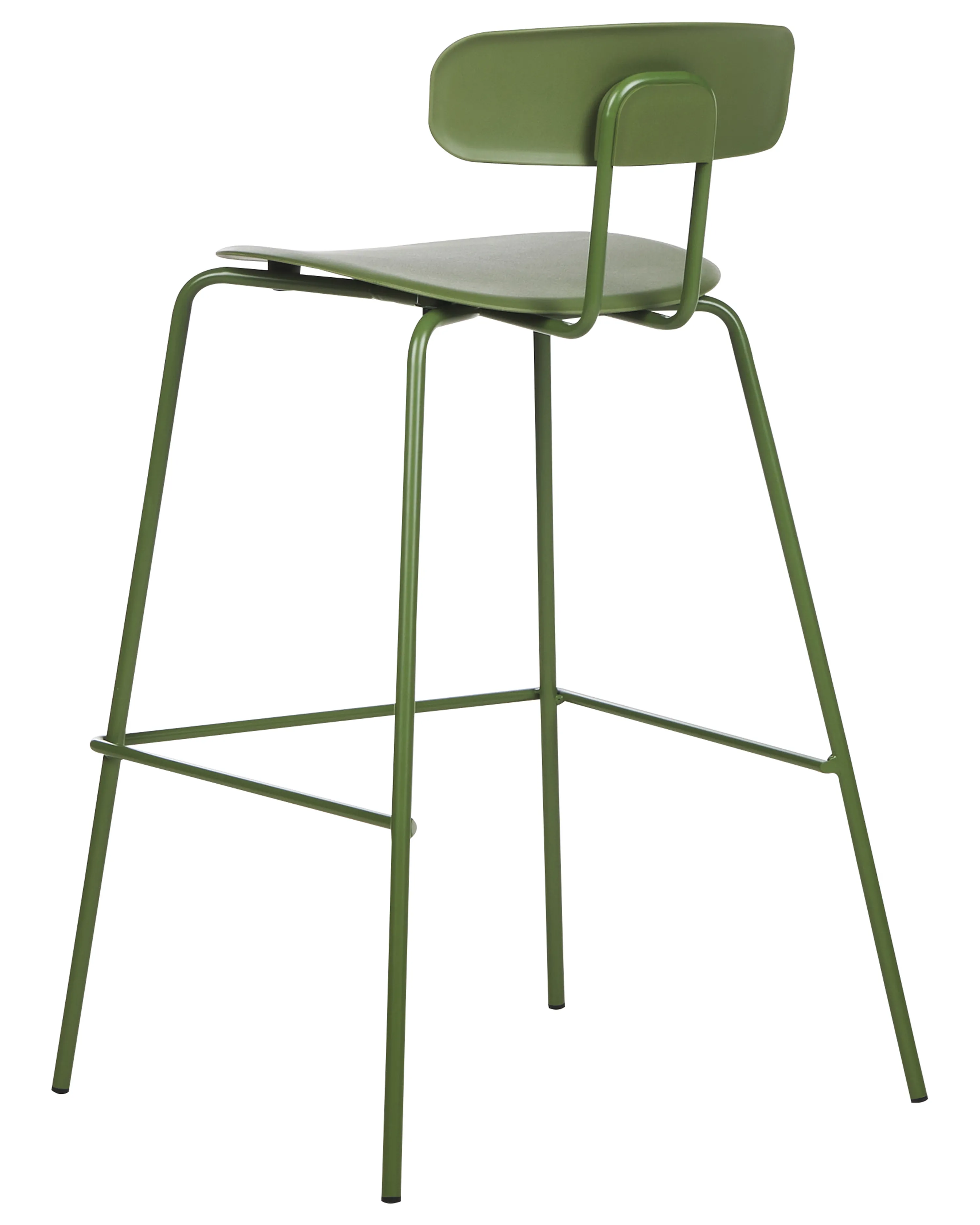 Set van 2 barstoelen SIBLEY Groen