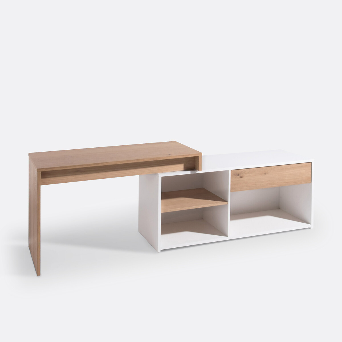 LA REDOUTE INTERIEURS<br>Mesa conversível de canto, Maddo