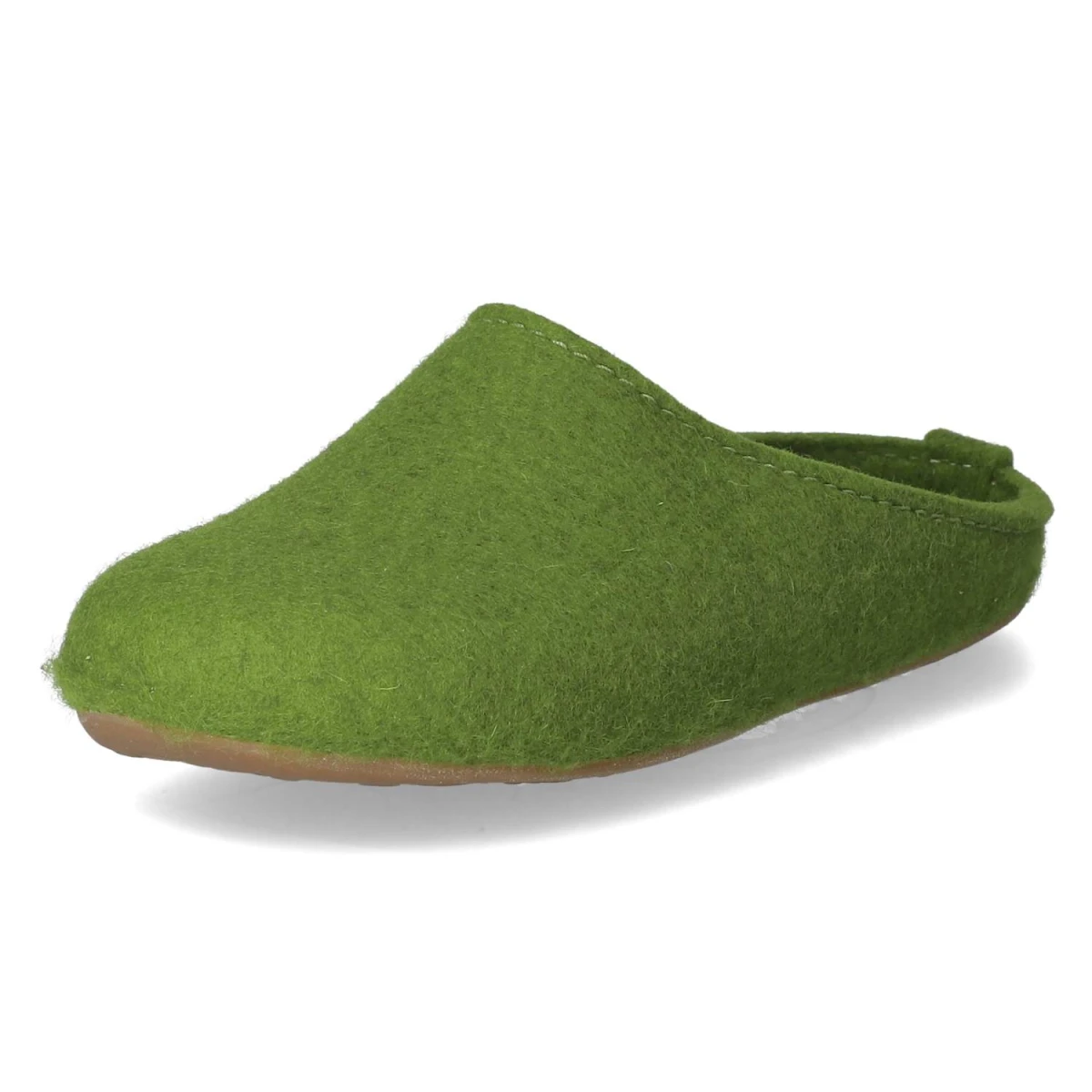 HaflingerPantoffeln EVEREST FUNDUS - grasgrün