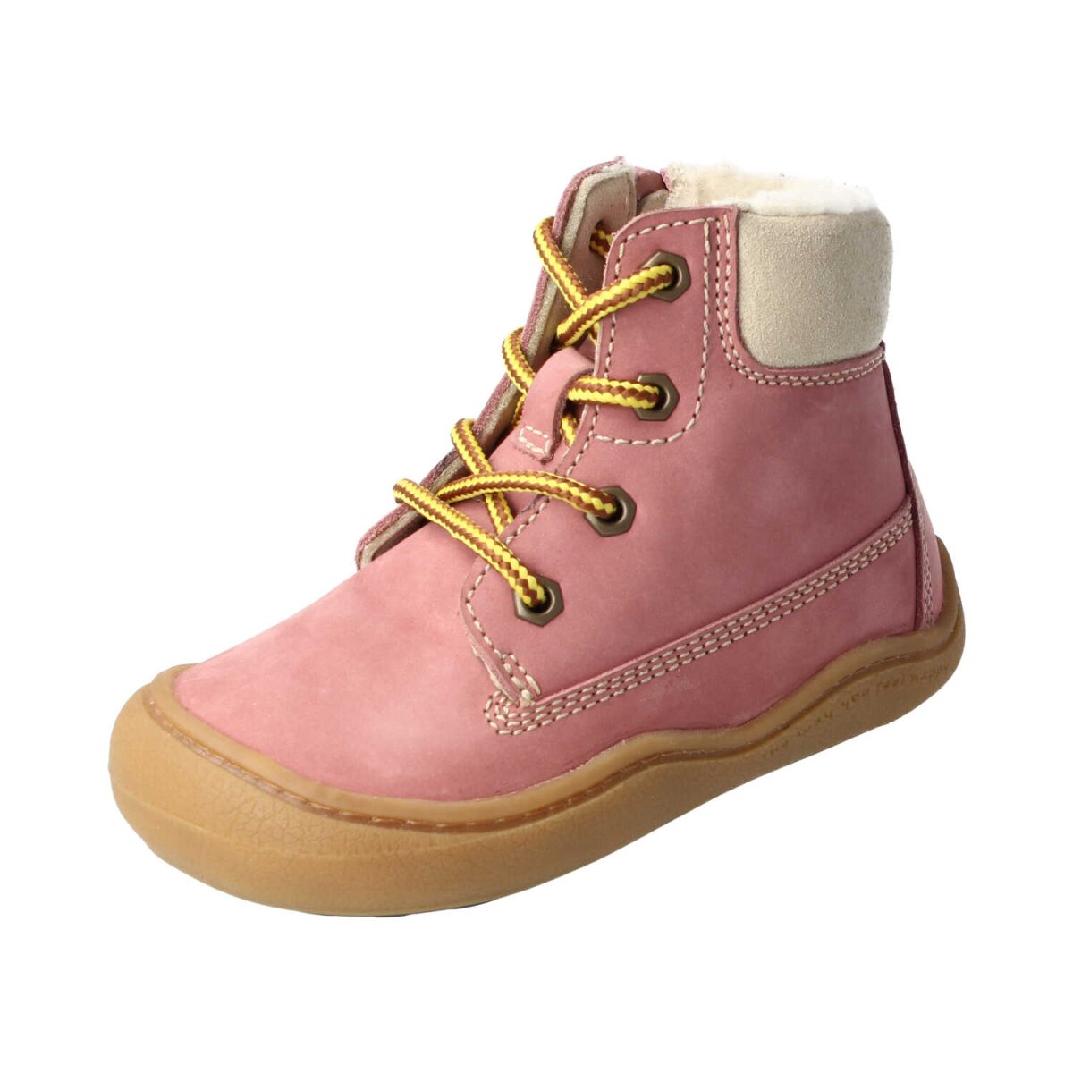 WL4222-WX6 rose TIMBII nubuck wool laces zipper Winterstiefel Weite/W