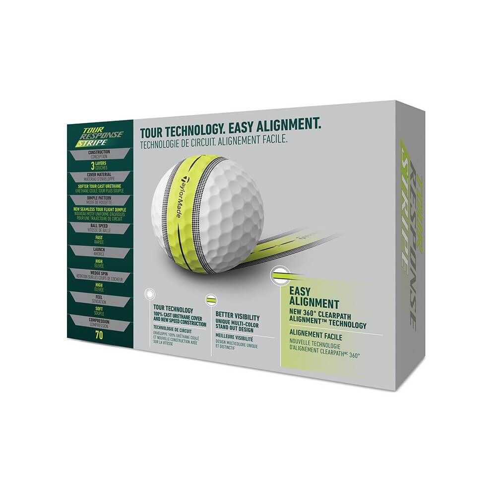 Tour Response Stripe Multi Golfball