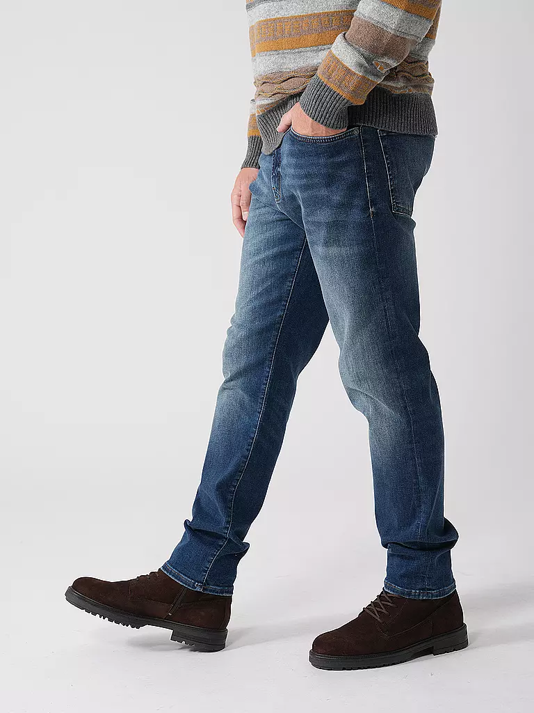 BOSS Jeans Regular Fit RE.MAIN blau