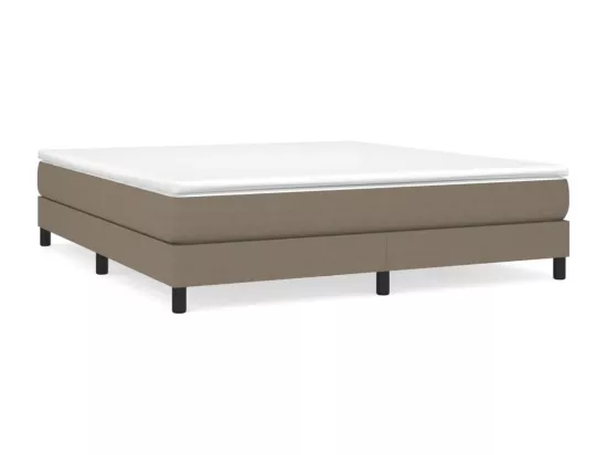 Sommier à lattes de lit Taupe 180x200 cm Tissu