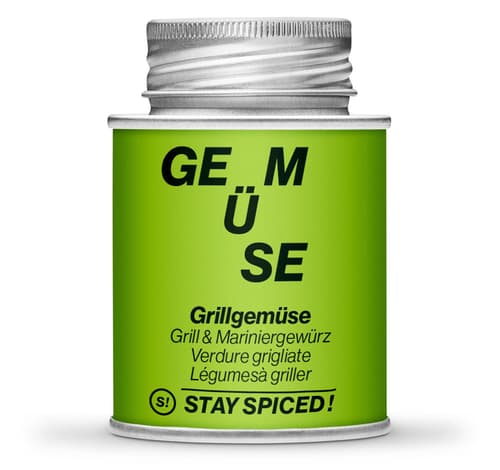 STAY SPICED! Grillgemüse Grill & Mariniergewürz
