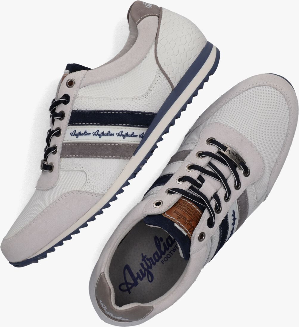 AUSTRALIAN witte australian lage sneakers camaro