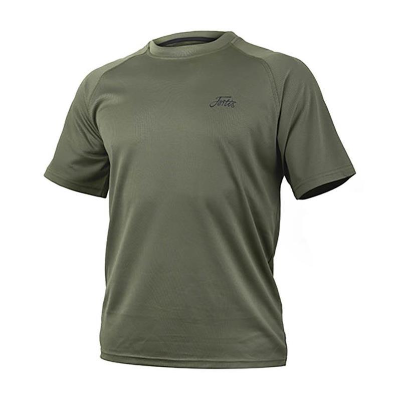 Tee Shirt Manches Courtes Homme Fortis Dry Touch - Vert