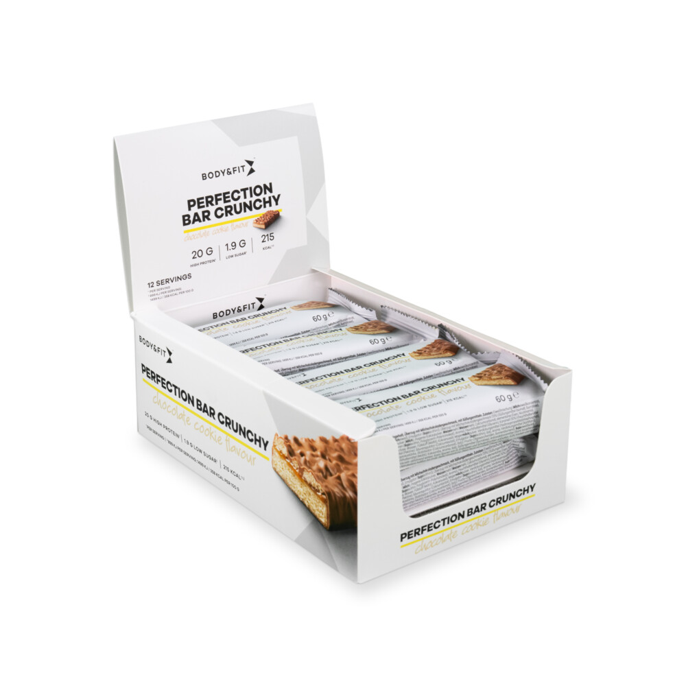 Body & Fit Perfection Bar Crunchy Milk Chocolate Cookie12 x 60 gr