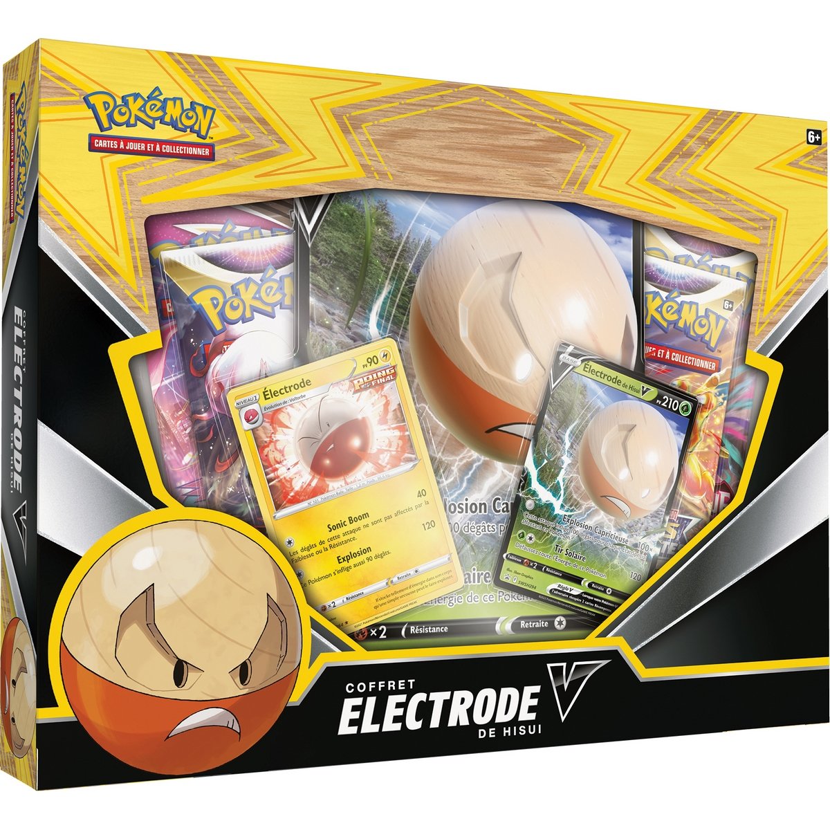 Coffret Pokemon Électrode de Hisui- V