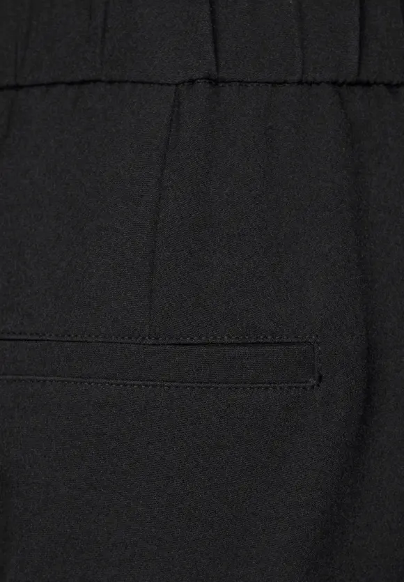 Loose Fit Twill Hose - Black