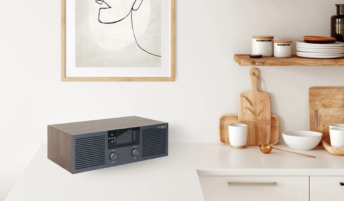 Tangent Radio FEM Noyer Enceintes connectées