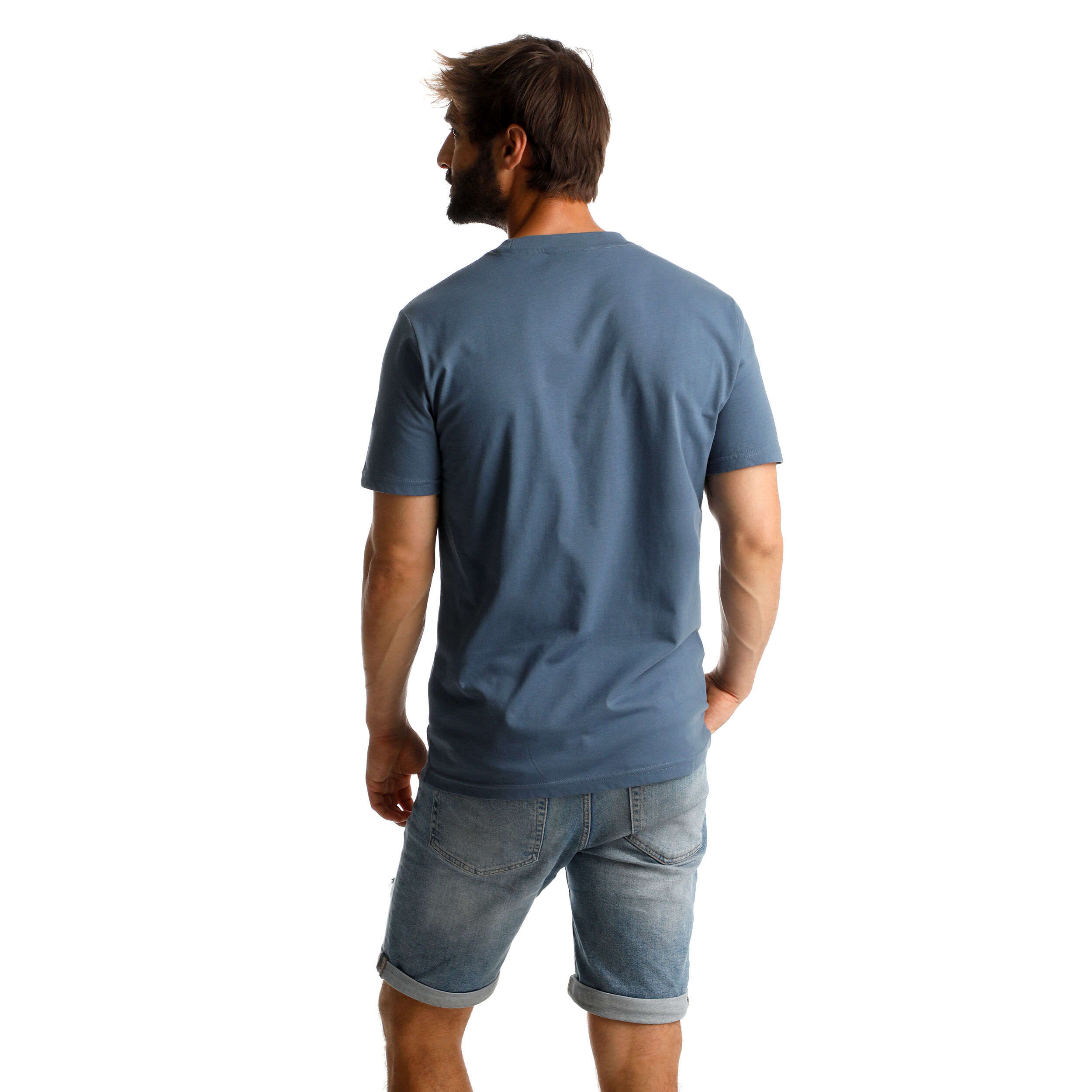 Quiet Please Portal T-shirt Hommes - Bleu