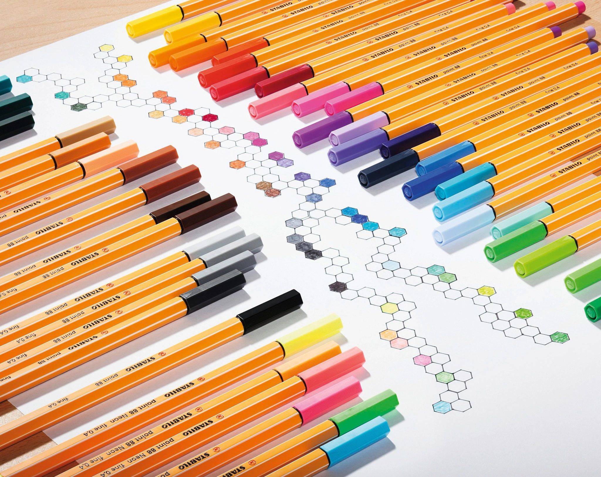 Fineliner STABILO® point 88 10er-Pack in schwarz