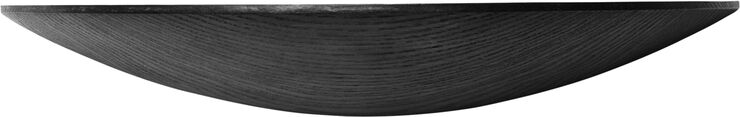 Audo Copenhagen Gridy Fungi Shelf, Medium, Black Oa Sort