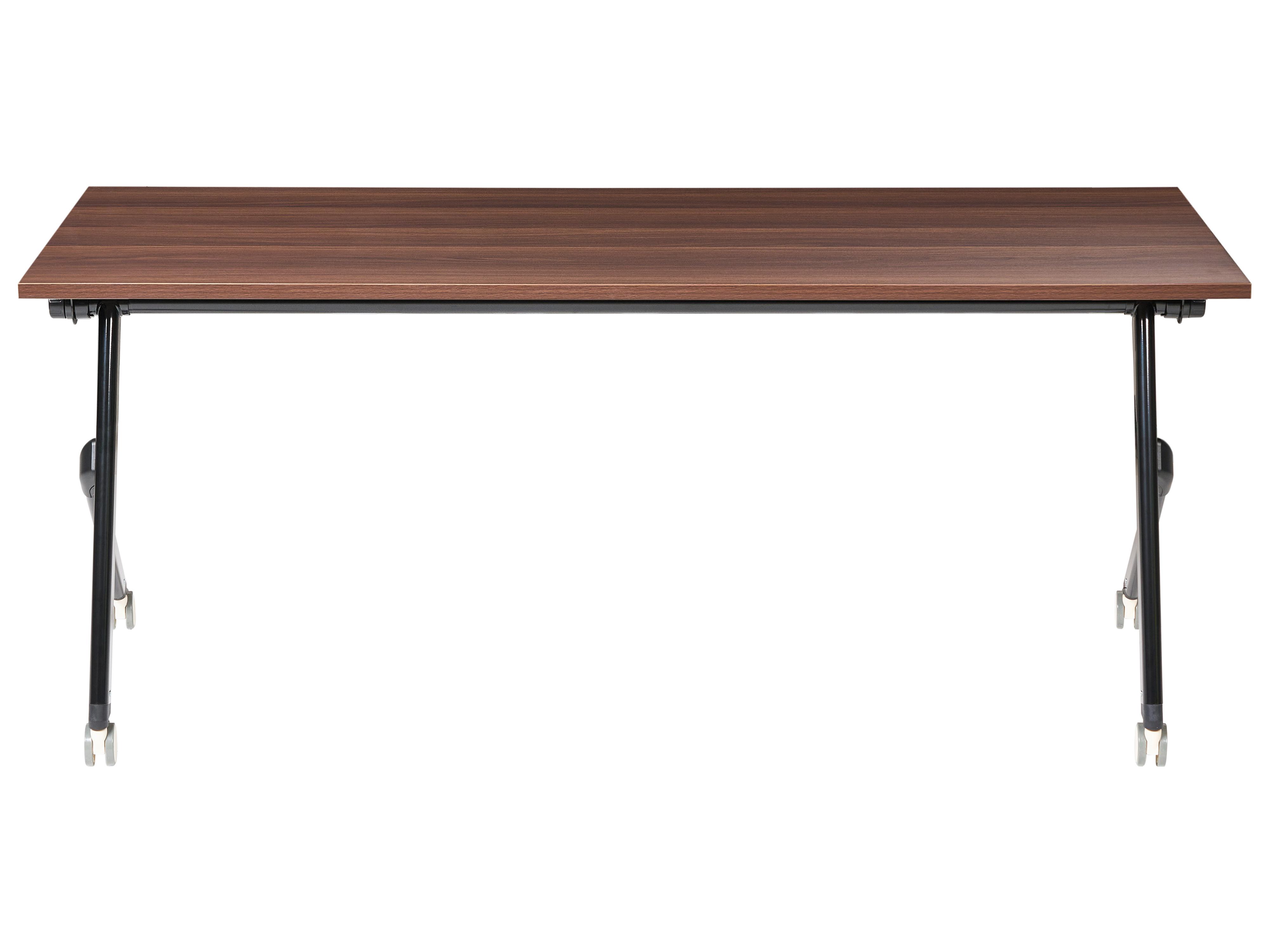 Inklapbaar bureau BENDI Donkerbruin 180 cm 60 cm
