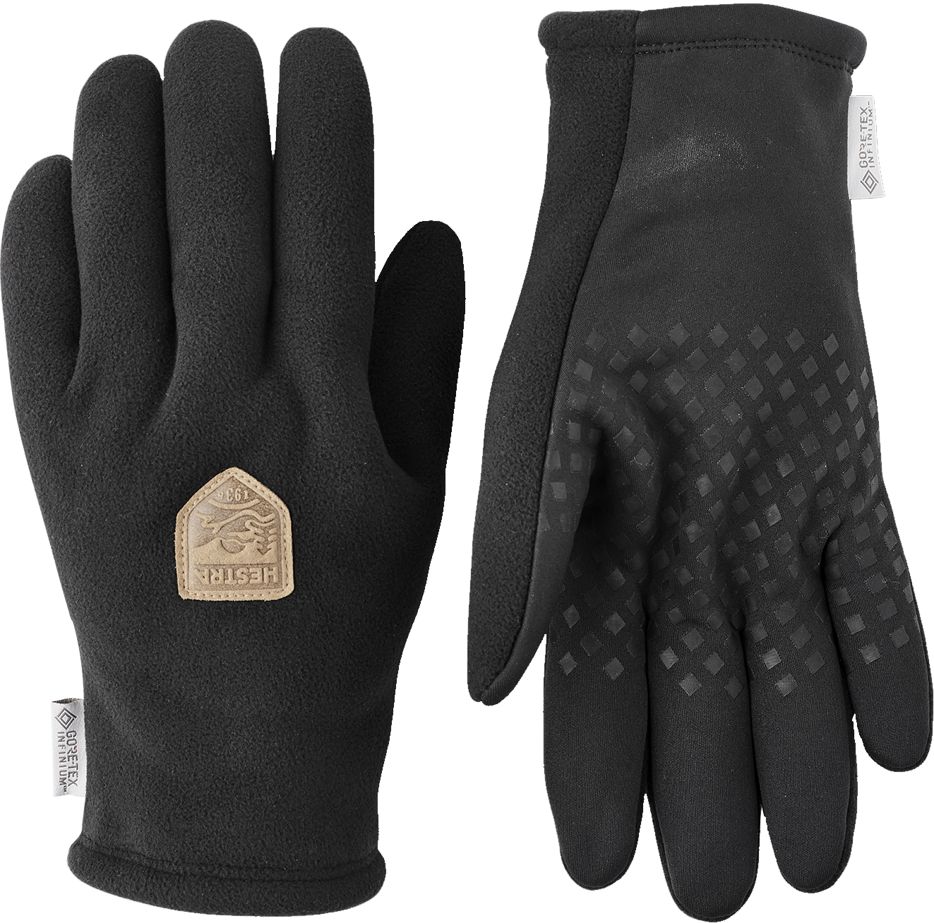 Infinium Fleece 5-Finger Black