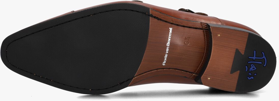 FLORIS VAN BOMMEL cognac floris van bommel nette schoenen sfm-30015