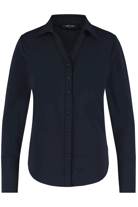 Lady Day blauwe dames blouse
