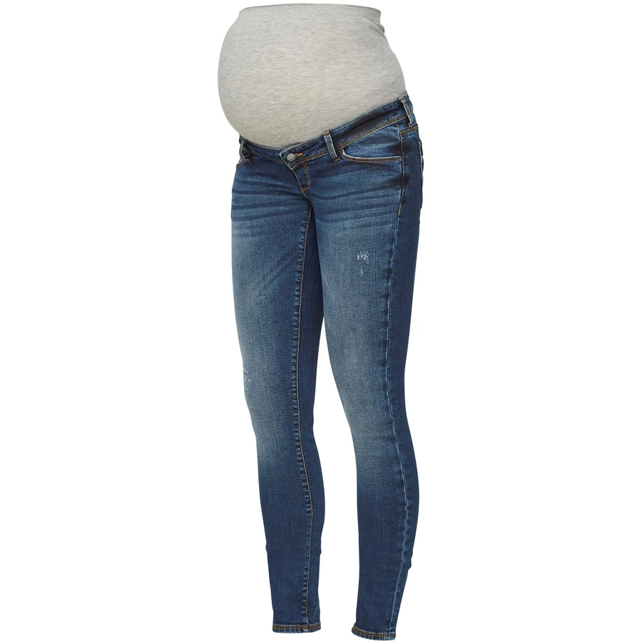 mama licious Umstandsjeans MLOHIO Blue Denim
