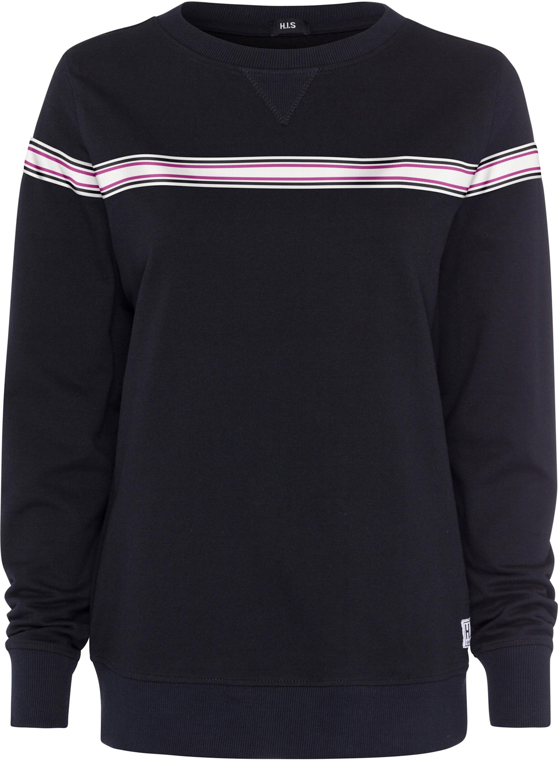 H.I.S Sweater in schwarz