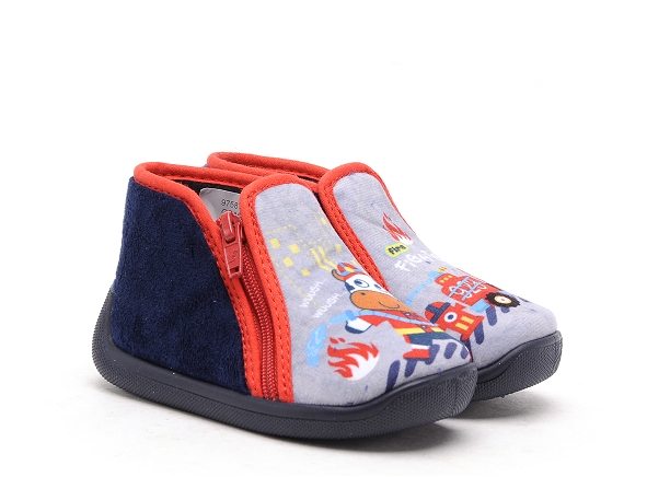 Bossi chaussons bebe graff 0039 gris