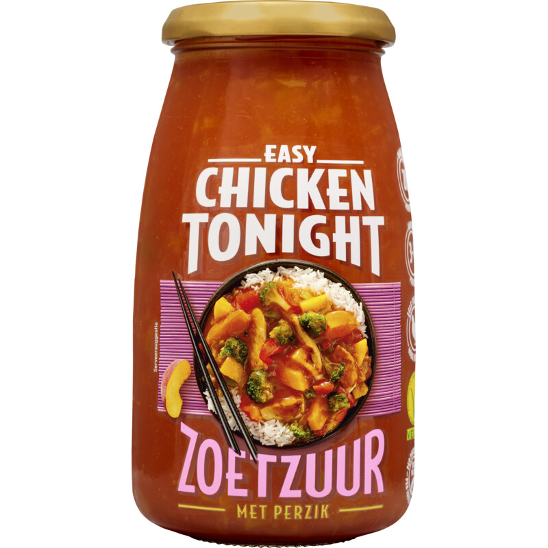 Chicken Tonight Zoetzuur perzik