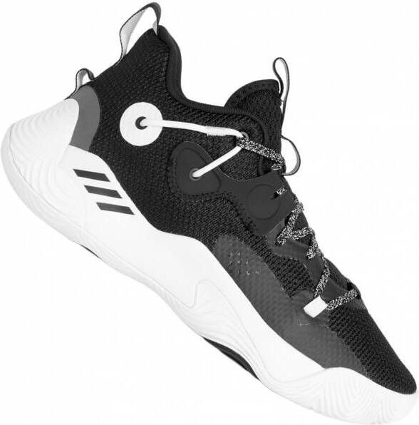 Adidas Performance Harden Stepback 3 J De schoenen van het basketbal Gemengd kind Zwarte