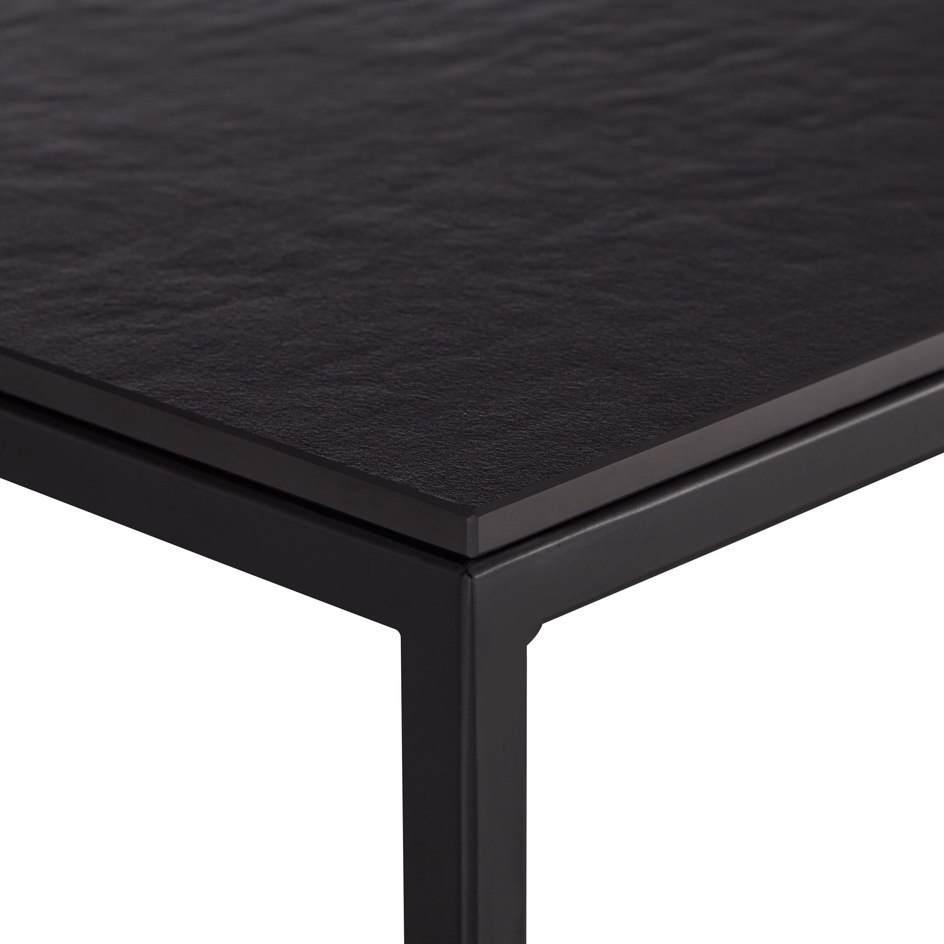 AVEA Salontisch - Sirius / schwarz / B: 90.0 cm x T: 90.0 cm x H: 39.8 cm