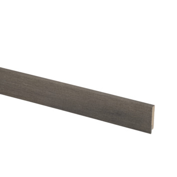 Hoge plint nr 926 12x60mm 240cm PVC