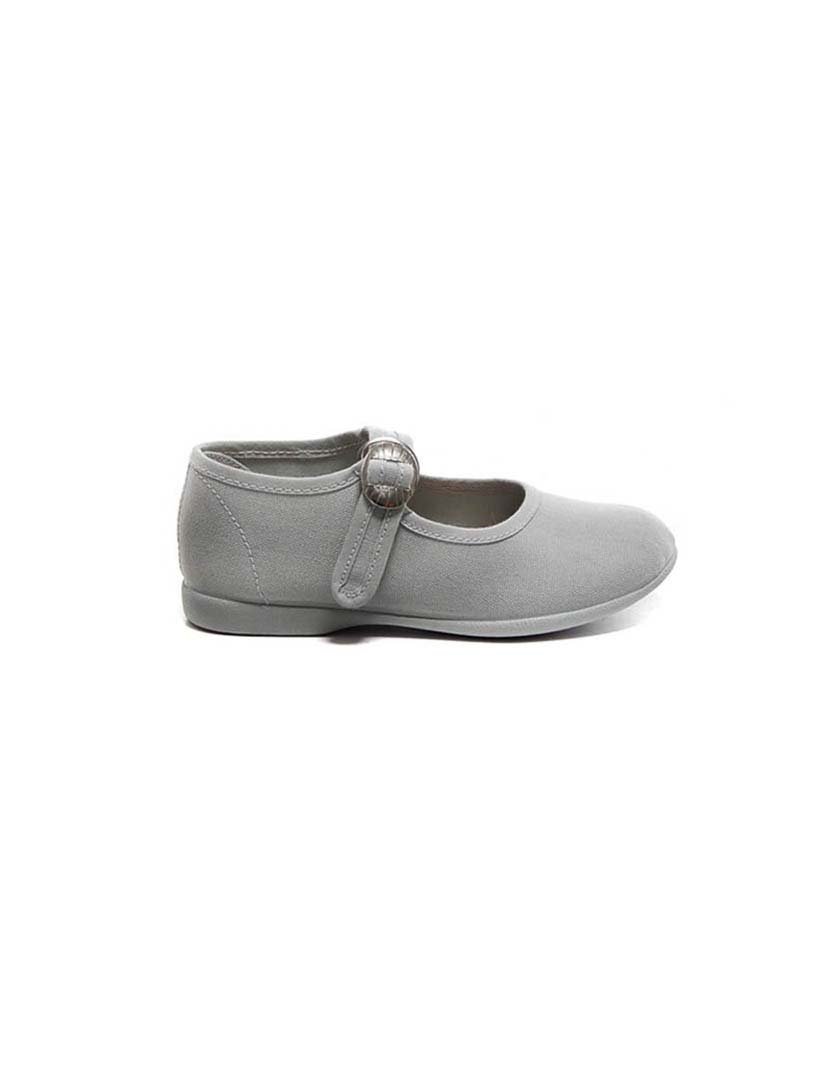 Canvas Ballerinas Grey