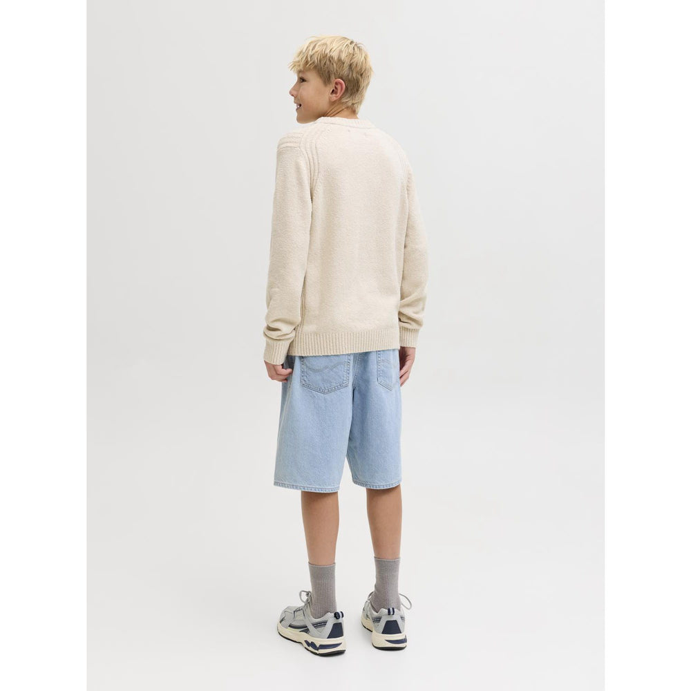 Køb Jack & Jones Junior Blue Denim Jjialex Jjoriginal Shorts Sq 738 Sn Jnr