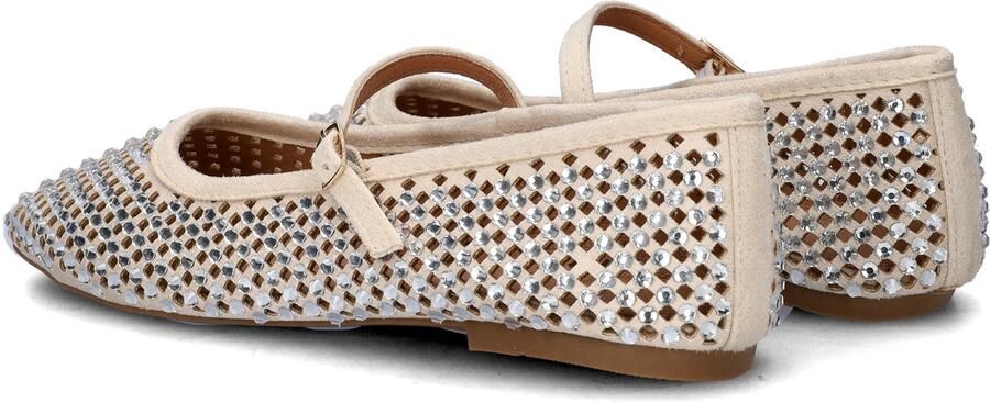 Nelson ballerina's met strass ecru