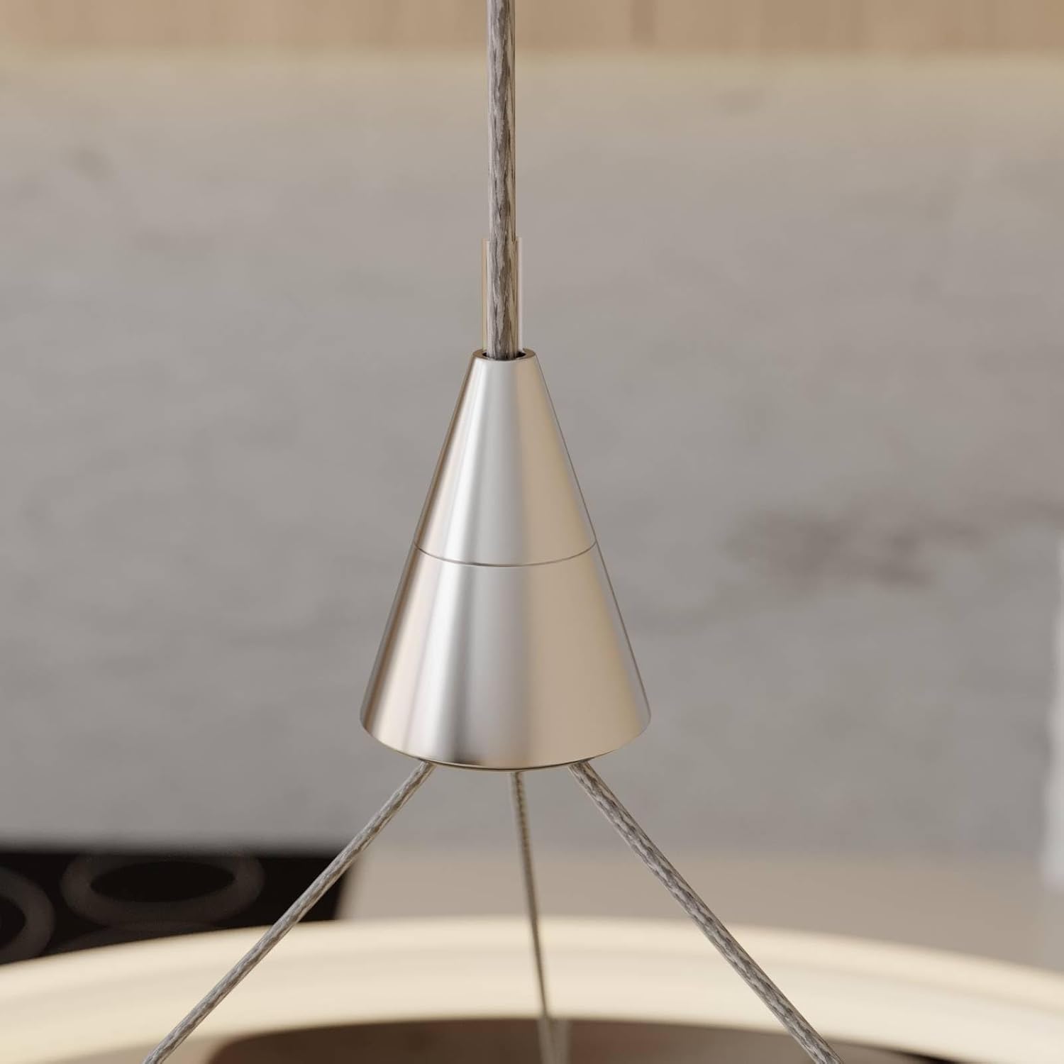 Lucande LED Lyani dimmbar (Modern) in Chrom aus Metall (2 flammig,) Wohnzimmerleuchte