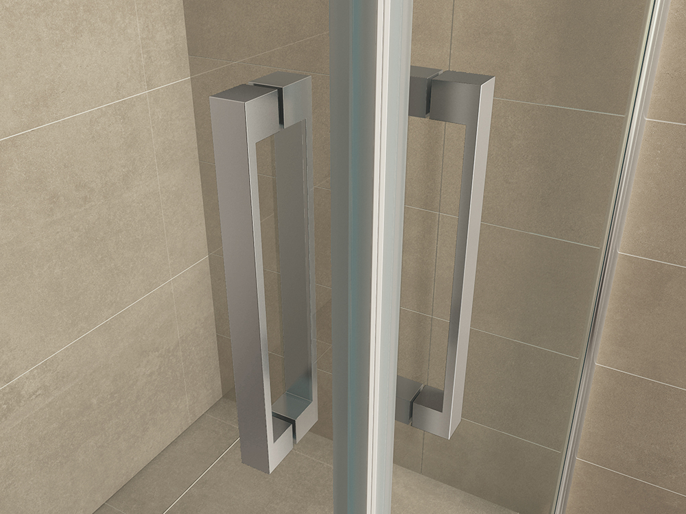Mueller Double douchecabine 90x90cm Anti-kalk