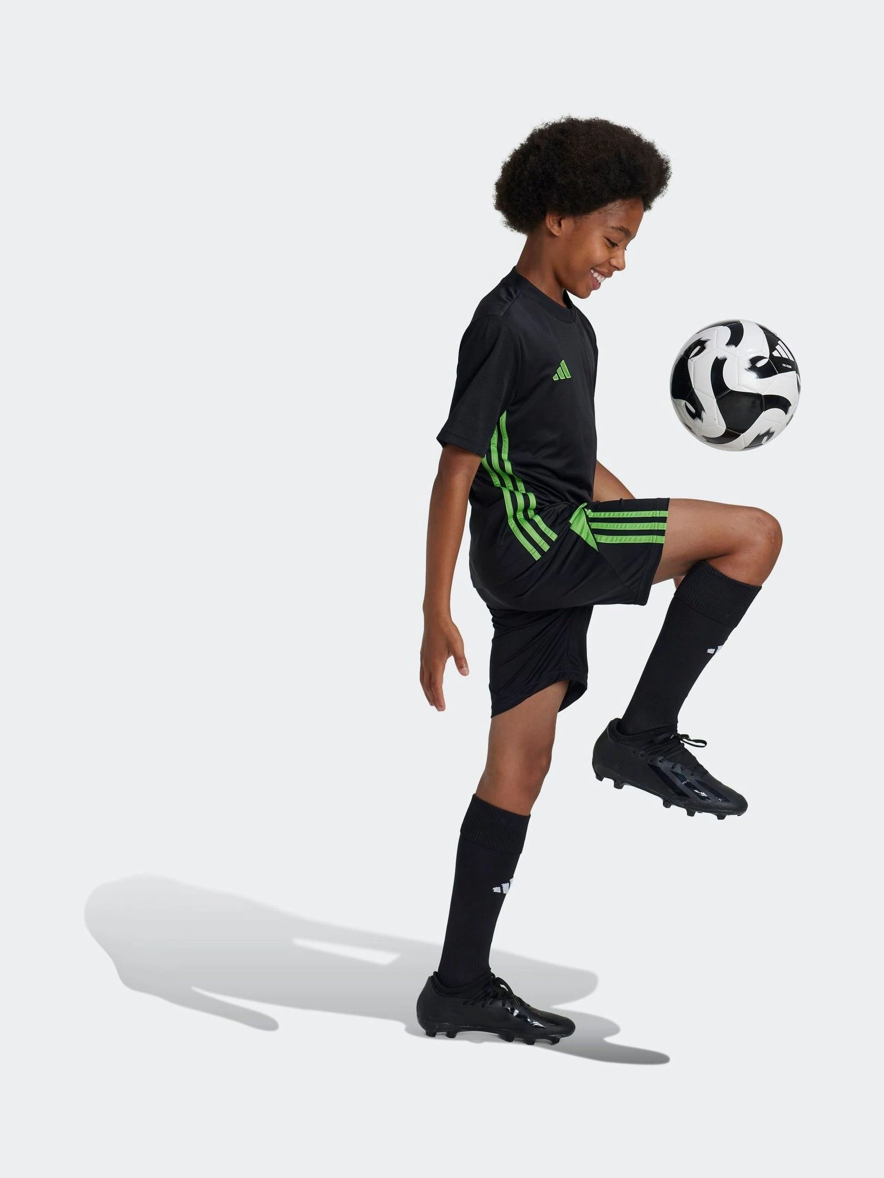 Zwart/groen - adidas Tiro 24 shorts voor kinderen