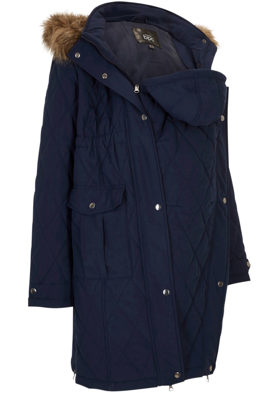 Parka matelassée de grossesse et de portage