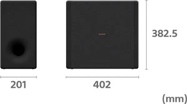 Sony HT-A3000   SA-SW3 Barres de son