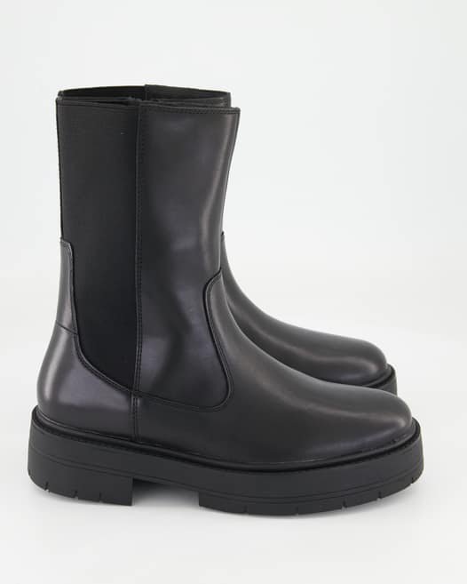 Geox D SPHERICA EC7 Chelsea Boots in Schwarz