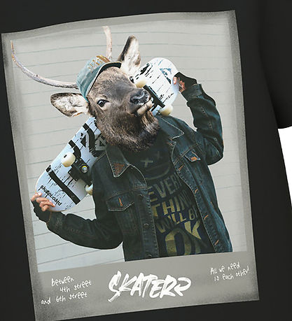 Name It T-shirts - NkmVoto - Sort/Deer