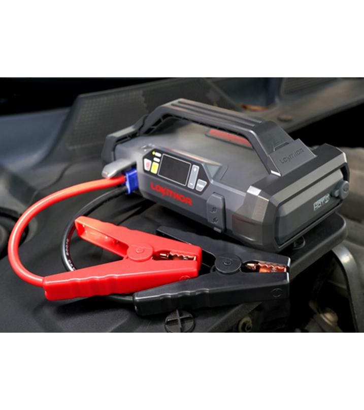 Lokithor Jump Starter und Luftpumpe 12V/ 2000A 4in1 Powerpack Multifunktionsgerät