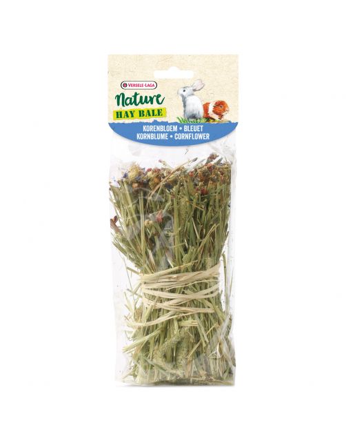 Versele-Laga Nature Snack Hay Bale Cornflower - Ruwvoer - Korenbloem 70 g